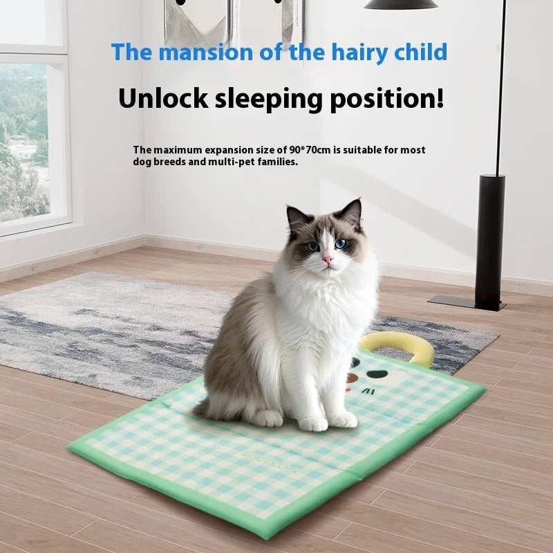 Dog Bed, Summer Cool Bed, Cat Cool Pad, Waterproof, All-season, Cat Cool Pad, Summer Cooling Wonder for Cats, Pet Ice Pad Pad Oasis Select