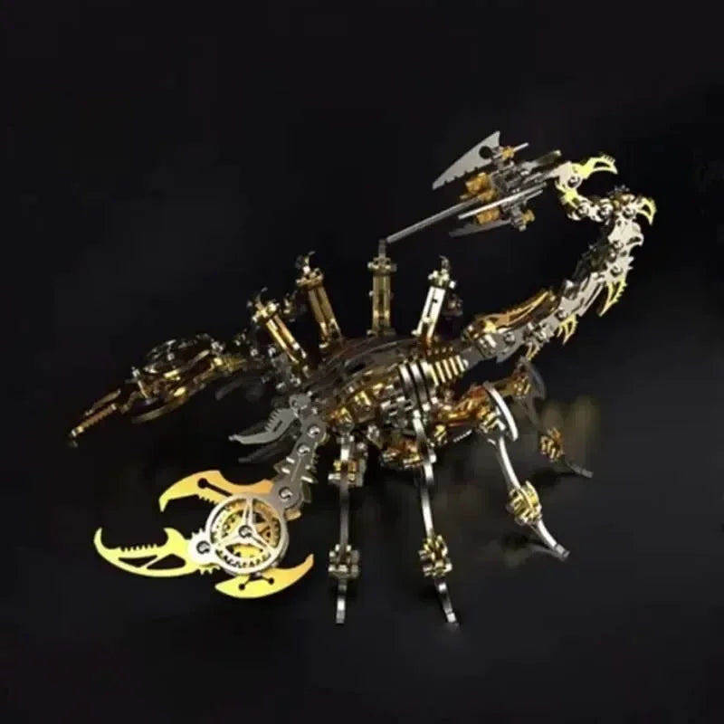 Mechanical Tyrannosaurus Rex, Cobra, Tiger, Scorpion King, Praying Mantis, Hell level 3D Metal Puzzle Model, High difficulty Toy Oasis Select 6
