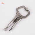 1Pcs C Clamp Locking Pliers 23cm Vise Grip Welding Steel Locking Woodworking Grip Tenon Locator Adjustable Vise Jaw Hand Tools Oasis Select 5in