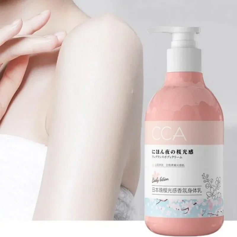 Japanese Cherry Blossom Brightening Body Cream 300ml Brightening Body Cream Oasis Select