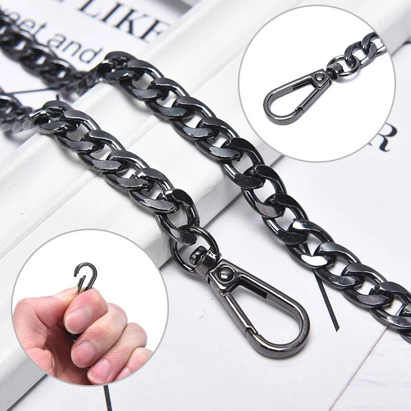 DIY Bag Strap Chain Wallet Handle Crossbody Accessories Purse Strap Chain Women's bag Replaced Bag Spare Parts Oasis Select