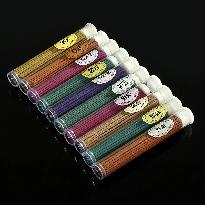 Natural Incense Stick Handmade Aromatherapy Sticks 50 Sticks Per Box Sandalwood Lavender Meditation Household Bedroom Incenses Oasis Select