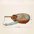 Enamel Incense Burner Household Indoor Incense Burner Sandalwood Chinese Retro Tea Ceremony Incense Burner Decorative Item Oasis Select A