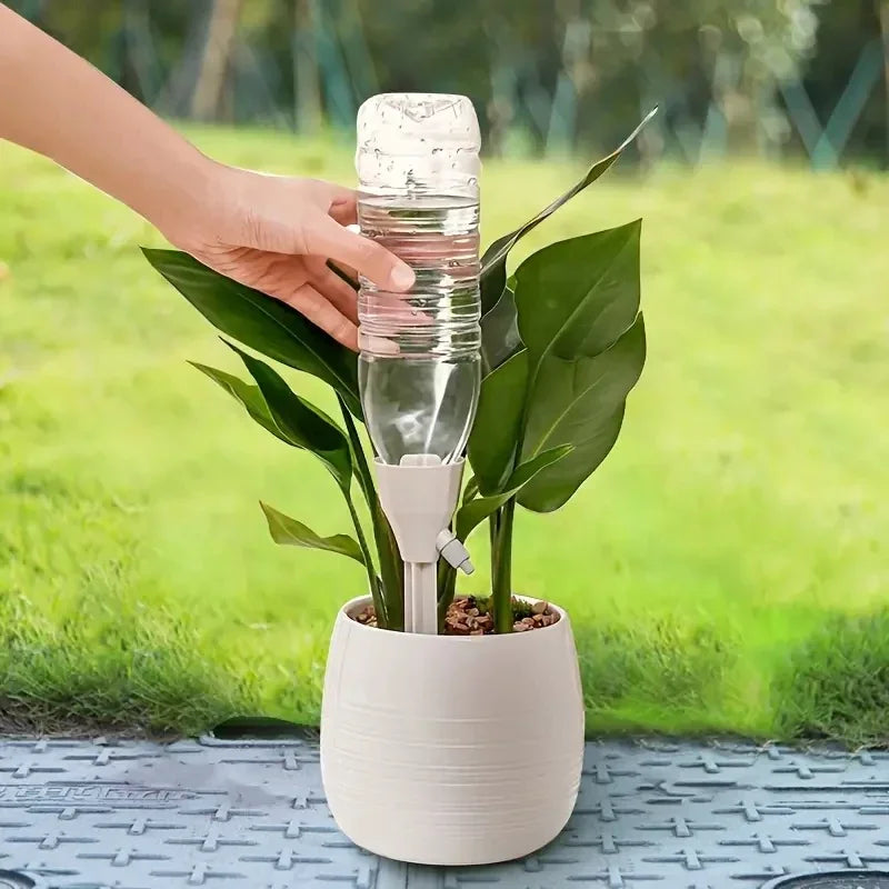 Automatic flower watering device for home potted plants, adjustable drip speed when going out, automatic irrigation dripper Oasis Select