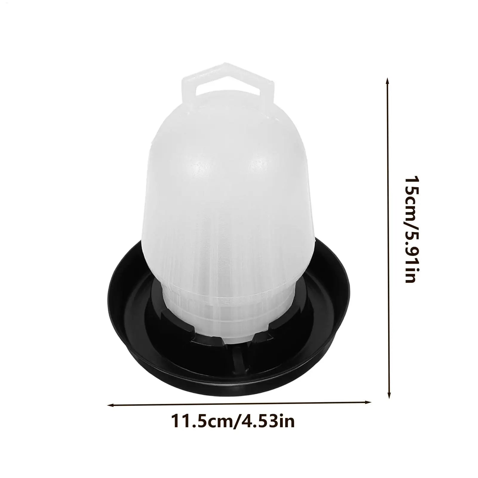 Automatic Chicken Waterer Poultry Drinker Duck Waterer for Duck Goose Pigeon Quail Livestock Coop Farm Feeding Drinking Oasis Select