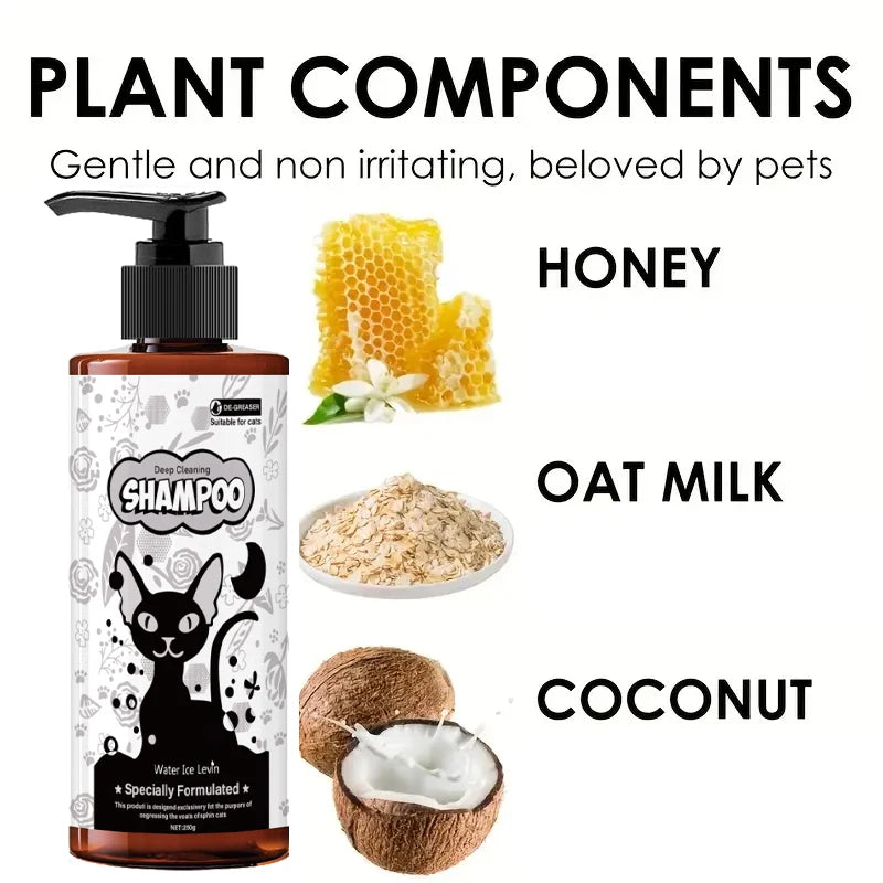 Pet Shampoo & Shower Gel – Gentle Care for Cats & Dogs Pet Grooming Shampoo Oasis Select