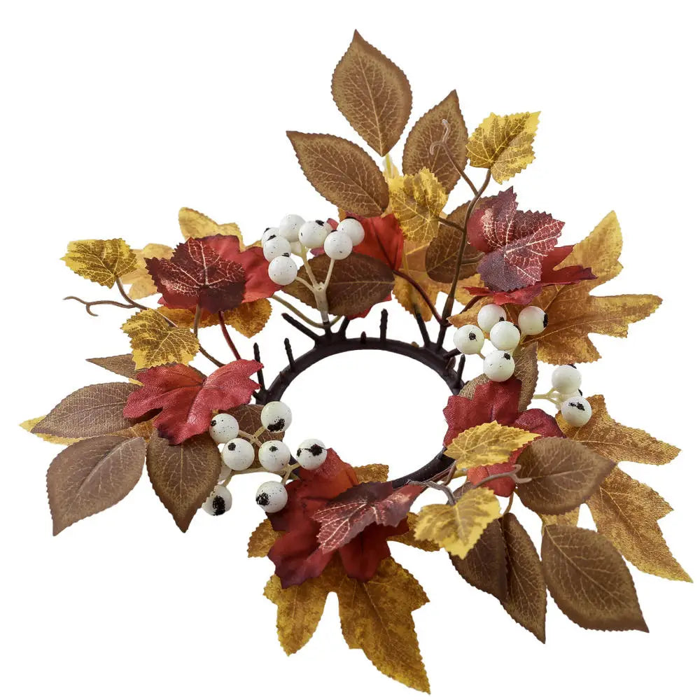 Halloween Dark-Style Candle Holder Wreath | Table Decor
