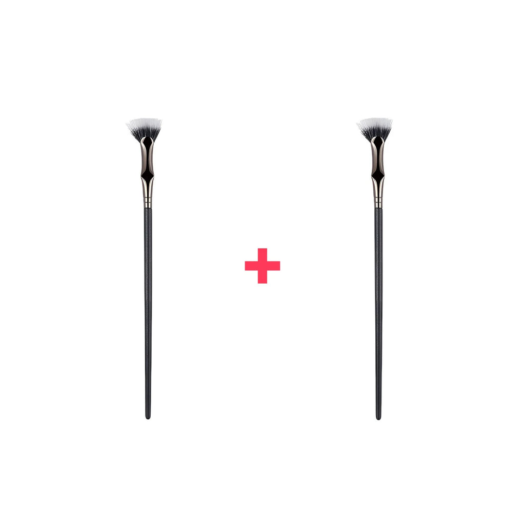 Eelhope Double Layer Fan Eyelash Brush | Eye Makeup Tool