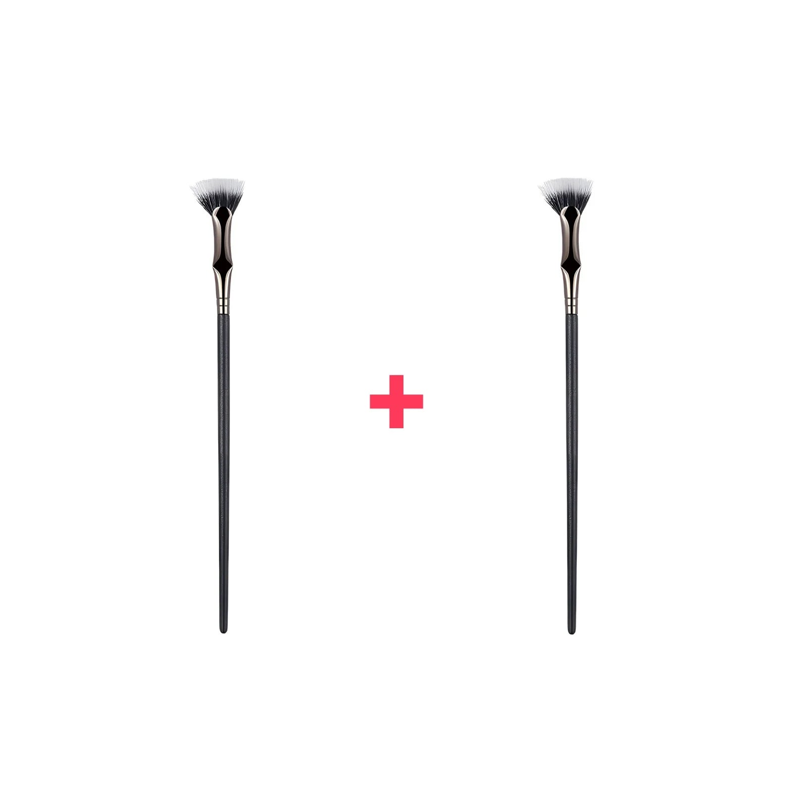 Eelhope Double Layer Fan Eyelash Brush | Eye Makeup Tool