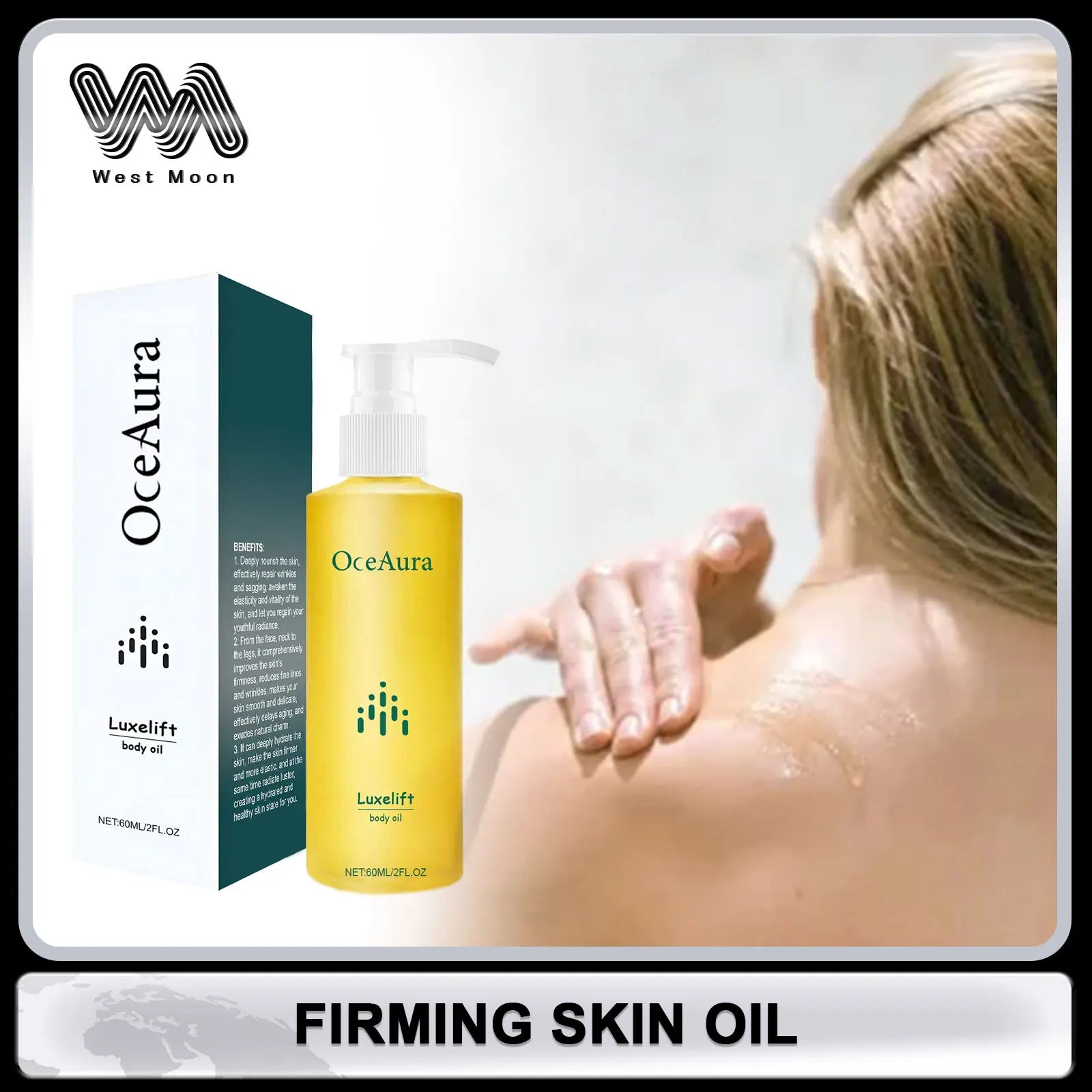 OceAura Body Essence Oil – Firming, Moisturizing & Smoothing 60ml