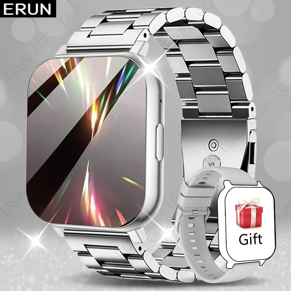ERUN Men's Smart Watch – HD Display, Calling & Sports Tracker