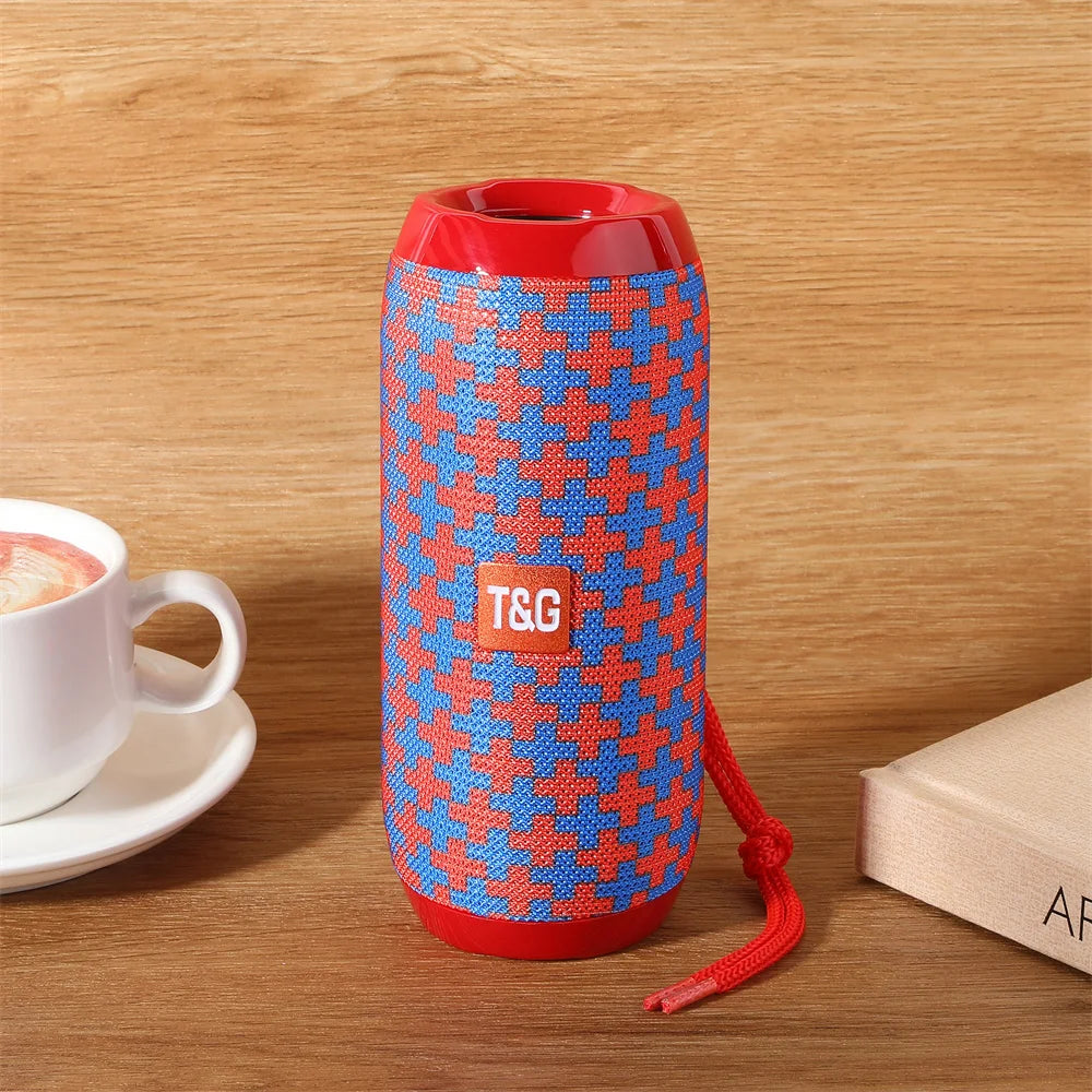T&G Portable Bluetooth Speaker – FM Radio, Bass & TWS