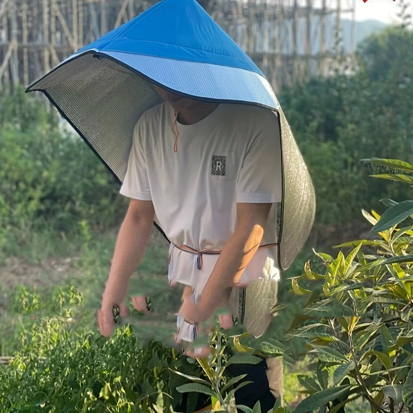 Wide Brim Sun Hat with UPF Sun Protection -Adjustable Chin Strap,Perfect for Outdoor Activities Like Farming,Fishing,And Hiking Oasis Select