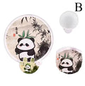 1Pc Cute Cat Folding Fan - Cat Design, 2-In-1 Cooling And Sun Protection, Portable Handheld with Storage Bag, Summer Accessory Oasis Select B