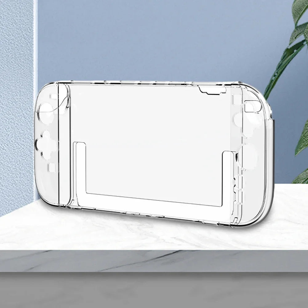 Clear Shockproof PC Protective Case for Nintendo Switch 2 Console Protective Case Oasis Select
