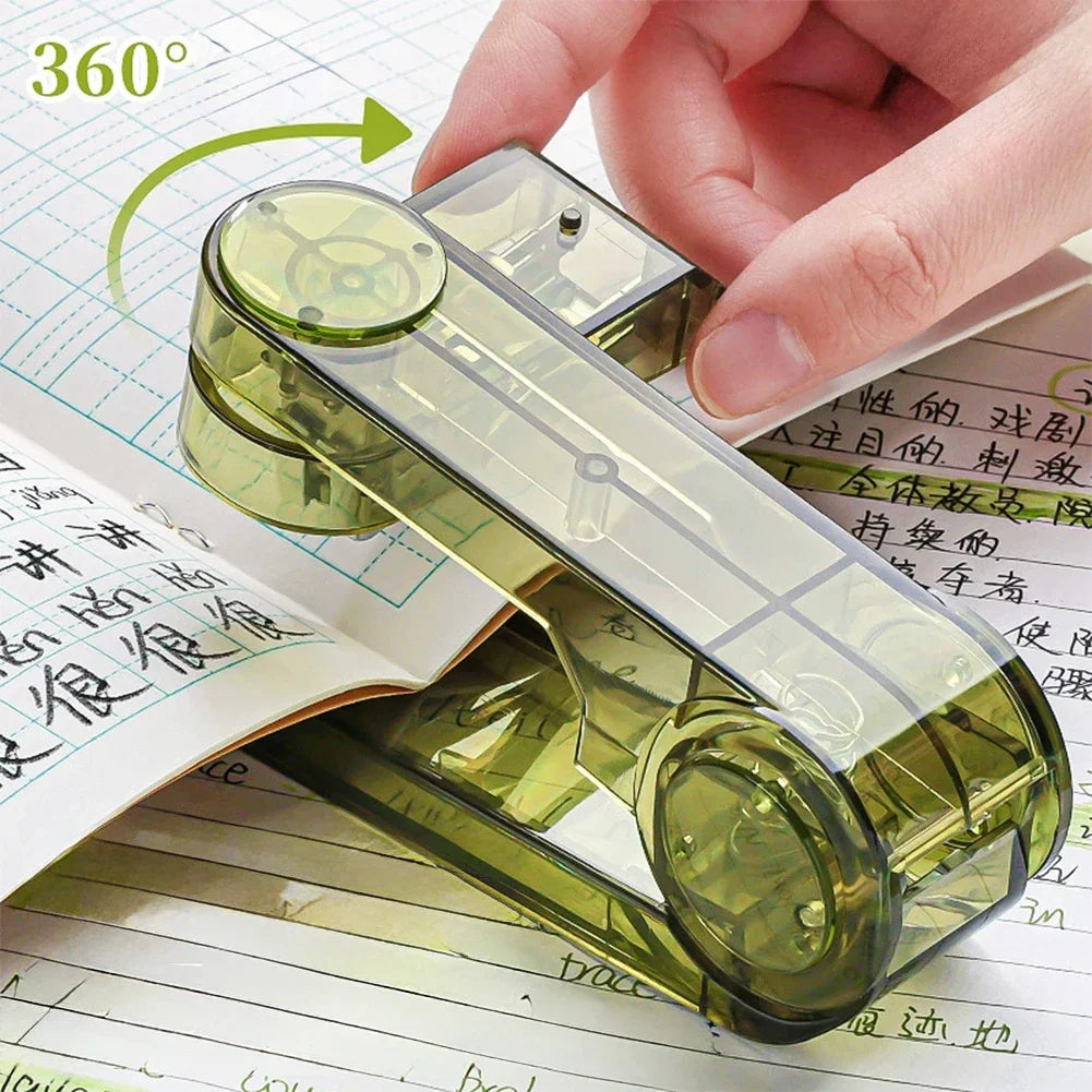 360° Rotatable Portable Stapler + 400 Staples | School & Office