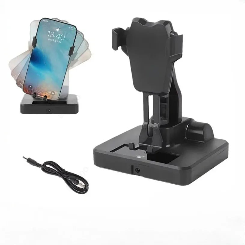 Automatic Swing Shaker Mobile Phone Stand Holder Automatic Pedometer Stepper Shake Swing Brush Phone Wiggler Stepper Oasis Select