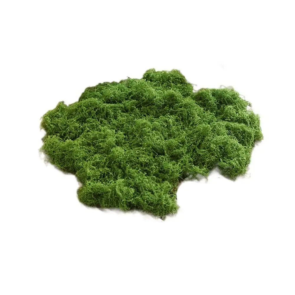 Artificial Filamentous Moss – DIY Miniature Landscape & Decor Artificial Moss Oasis Select green