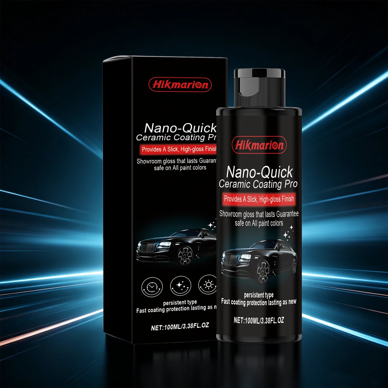 Nano Ceramic Car Coating Liquid Polish for Automotive Surface Coating Restore Shine Long Lasting Gloss Paint Protection Car Care Oasis Select