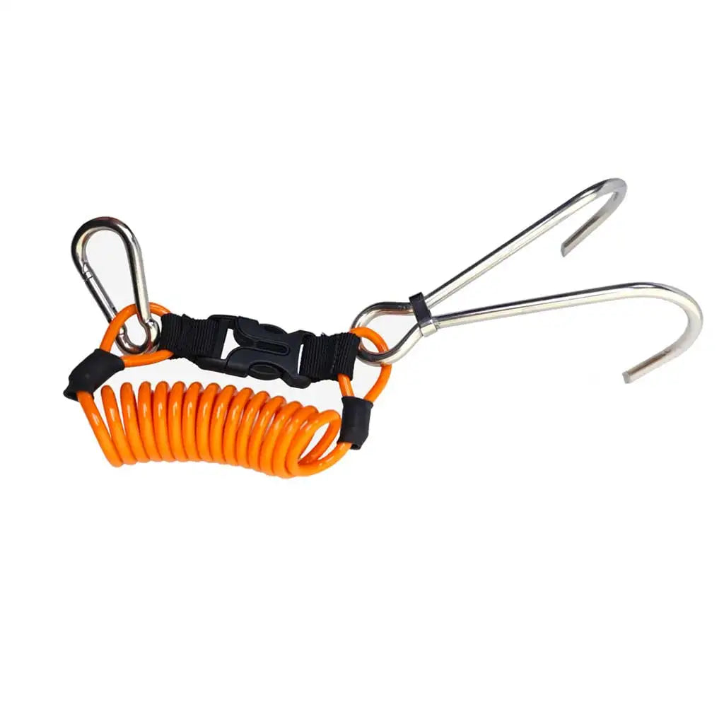 316 Stainless Steel Scuba Diving Tech Cave Double Single Reef Hook Diving Strong Currency Drift Hook Diver Safety Gear Oasis Select