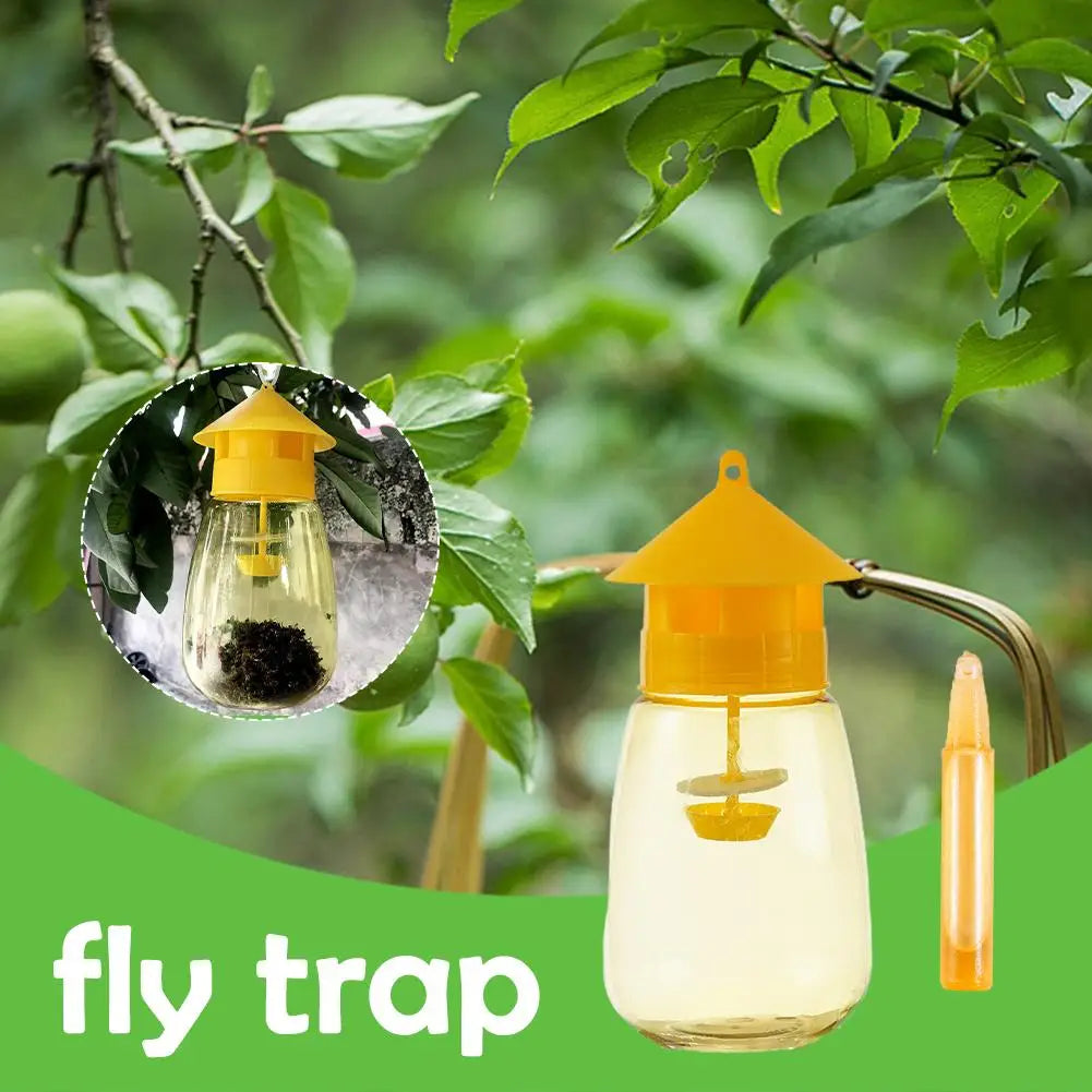 Trap Fruit Stalls Melon Fruit Insects Fruit Fly Bee Armyworm Attract Trap Agent it Fly Killer Catcher Orchard Insect Trap Oasis Select