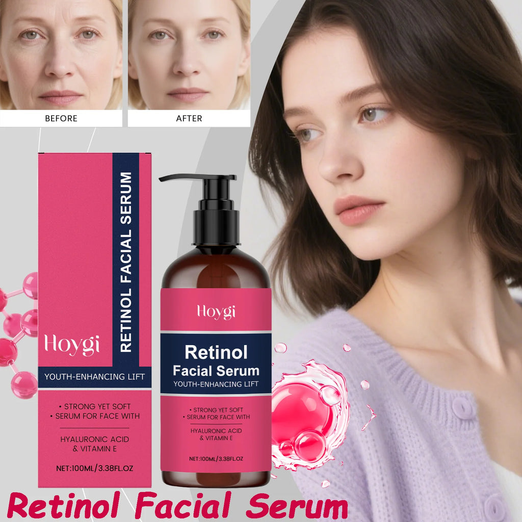 Hoygi Retinol Face Serum – Anti-Wrinkle & Firming 100ml Retinol Face Serum Oasis Select