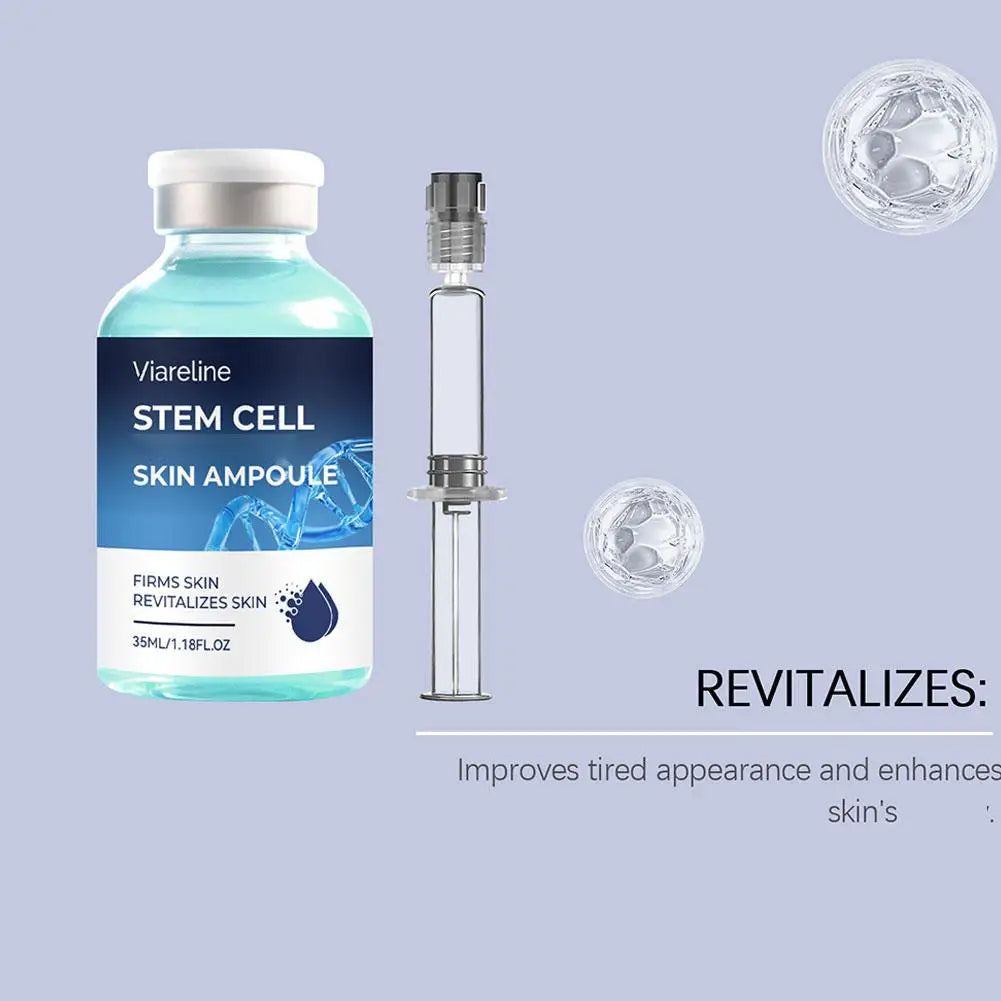 35ML Revitalizing Essence Ampoules For Face Hyaluronic Acid Face Serum Deeply Moisturizing Firming Skin Care Improve Fine Lines Oasis Select