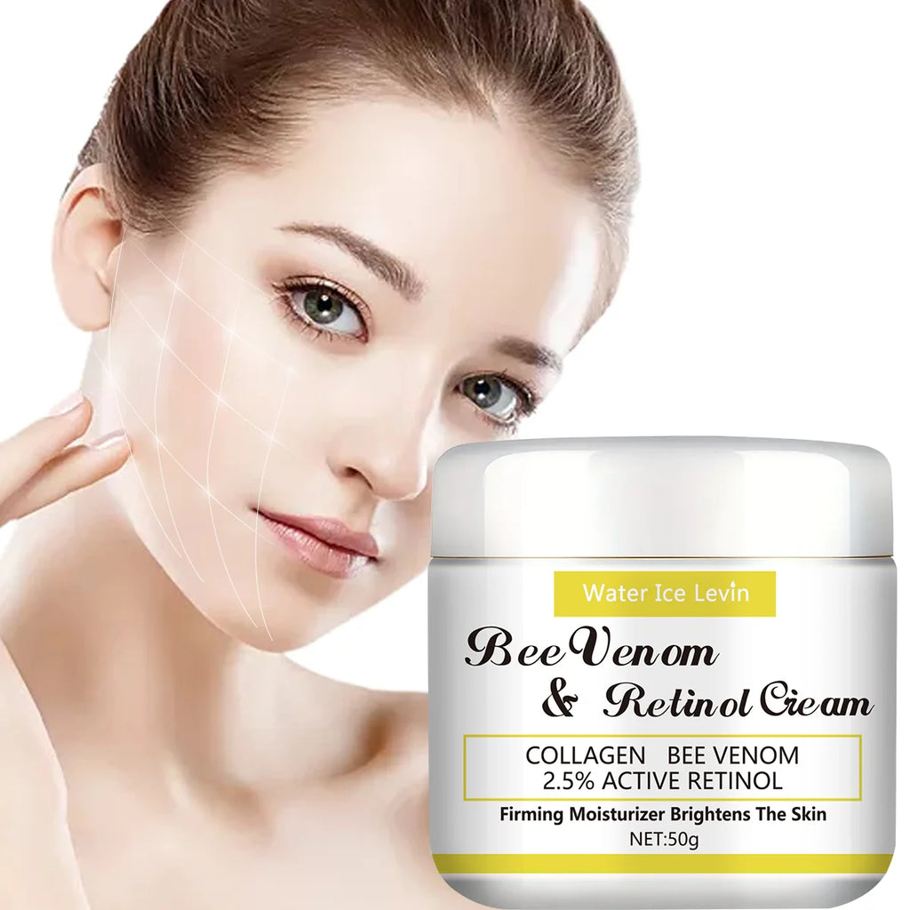 Bee Venom Retinol Cream – Honey Moisturizer for All Skin Types Moisturizing Face Cream Oasis Select