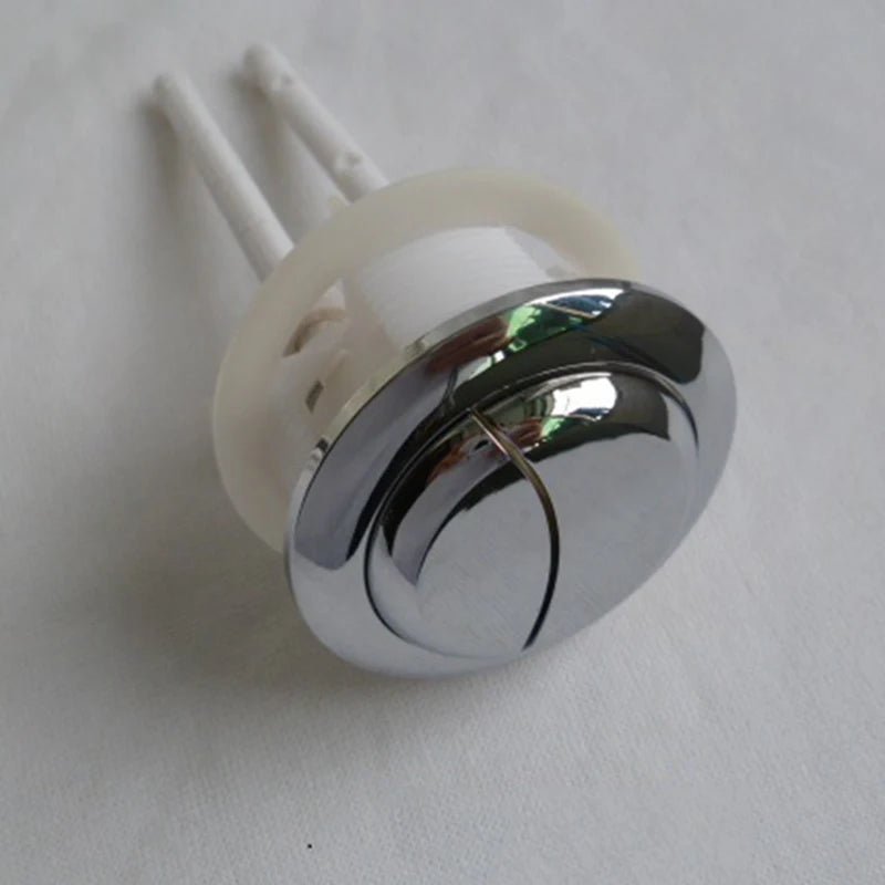 48/58MM Dual Push Button Flush Toilet Water Tank Double Crescent Shape 2 Rods Bathroom Toilet Switches Oasis Select 48mm