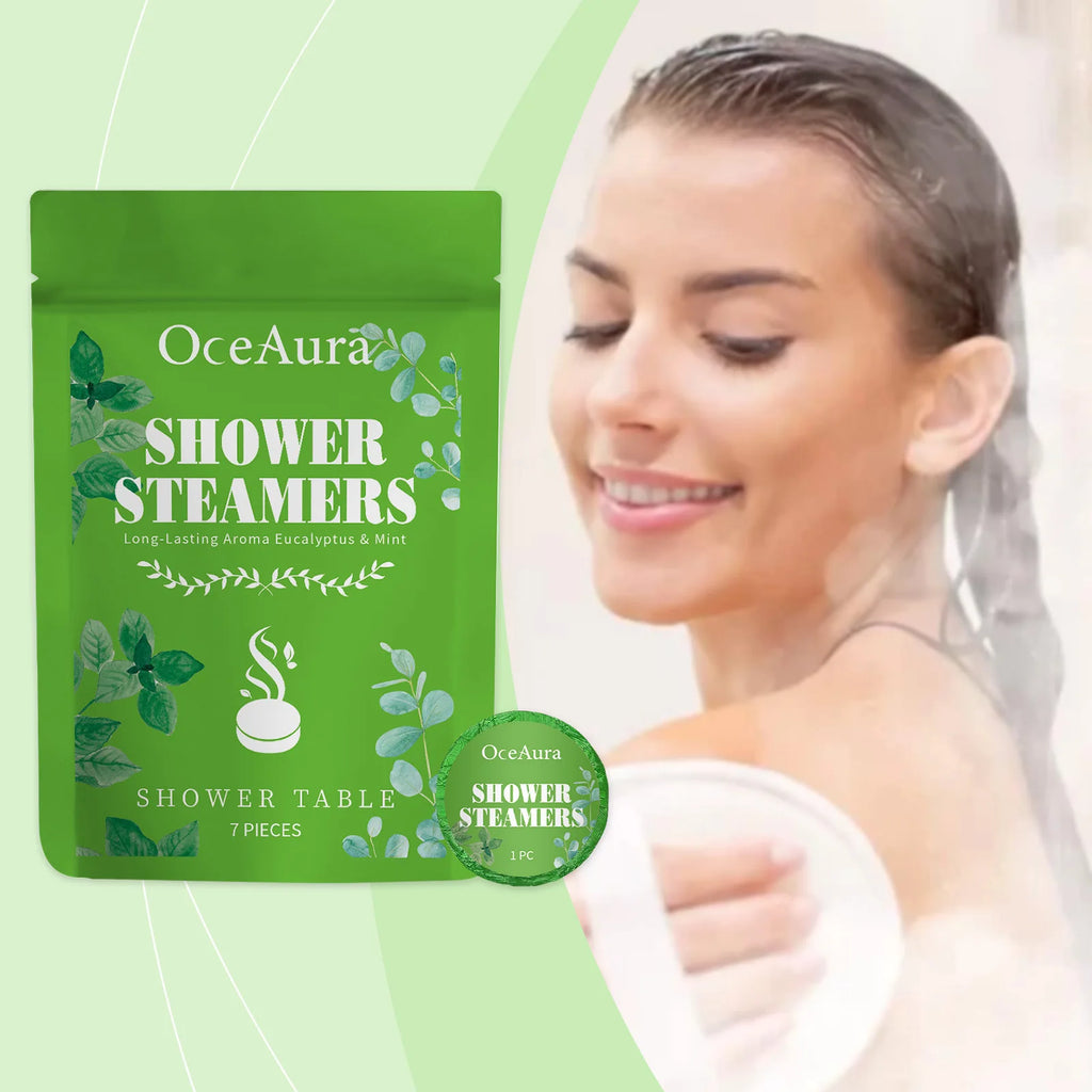 OCEANA Peppermint Aroma Bath Aroma Tablet Gently Cleanses Body Skin, Relieves Discomfort Aroma Tablet Oasis Select 1