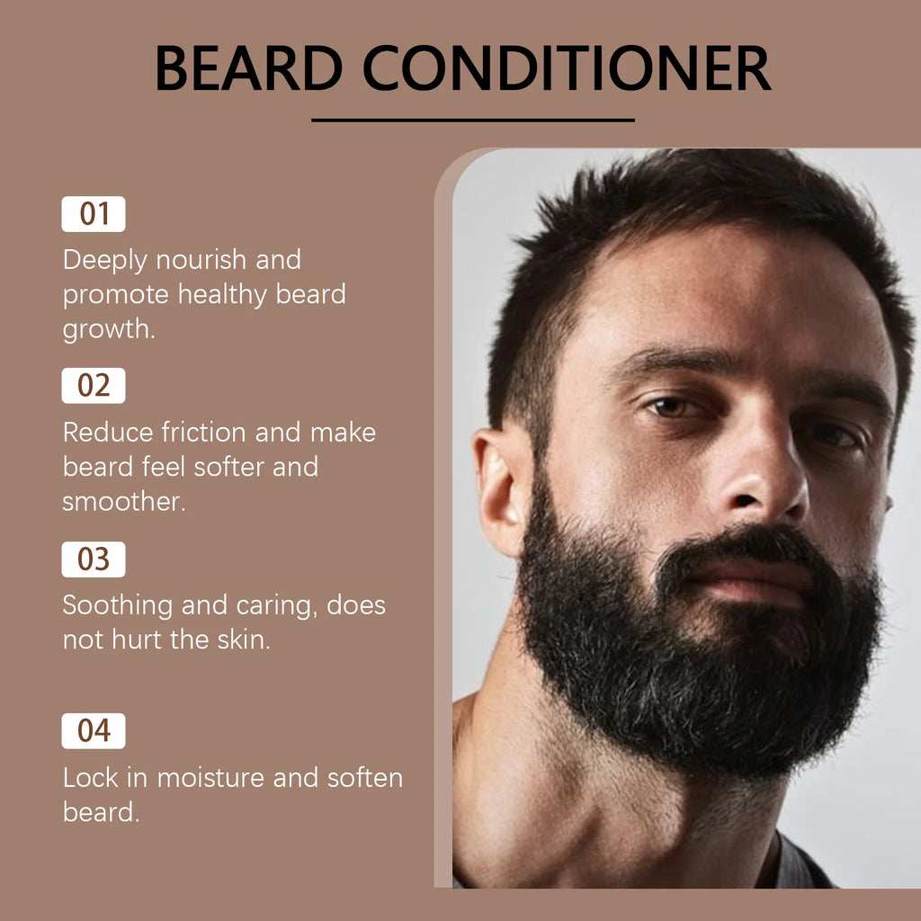 Men's Beard Nourishing Cream – Moisturizing & Softening 60ml Beard Nourishing Cream Oasis Select