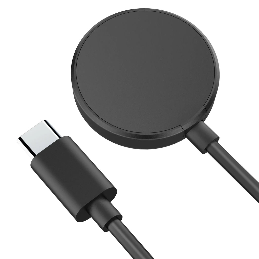 Samsung Galaxy Watch 4 5 6 7 8 USB-C Replacement Charger Smartwatch Charger Oasis Select USB C Black