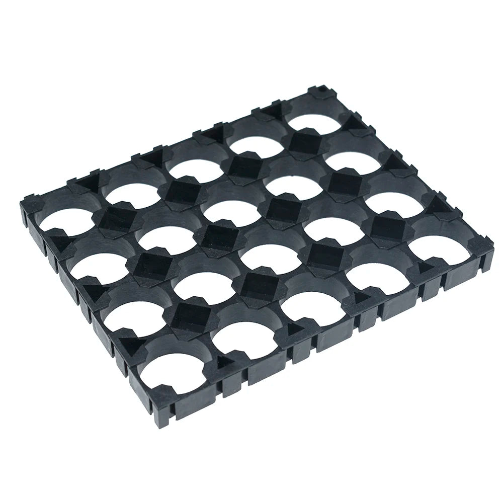 1-10pcs 4x5 Cell Holder 18650 Lithium Battery Case Holder Batteries Pack Plastic Holder Bracket for 18650 Battery Pack Storage Oasis Select