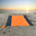 Lightweight Picnic Mat, Extra Large Portable Beach Blanket for Family Camping, Hiking and Outdoor Travel Oasis Select Orange
