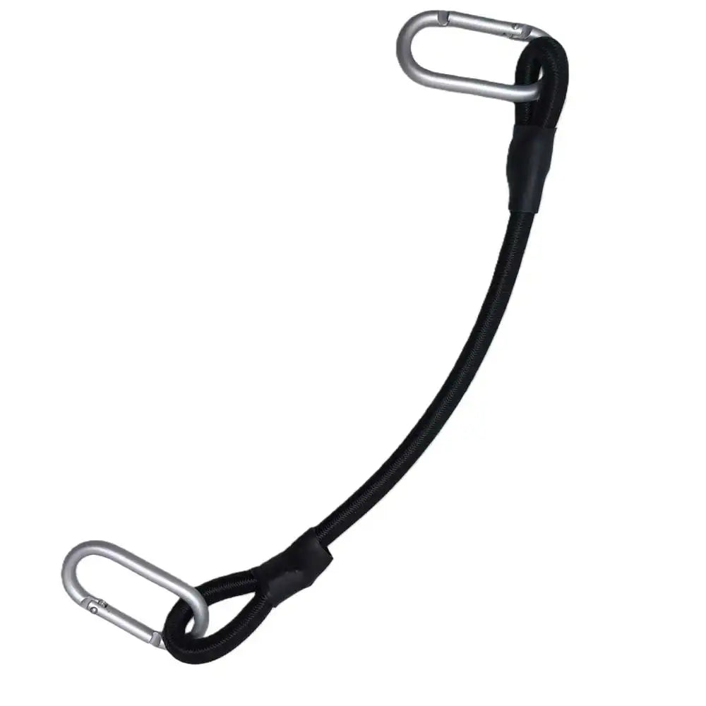 2pc Heavy Duty Bungee Shock Cord Tie Down Straps with Snap Hooks for Camping Tents Kayaks Boat Trailer Fishing Gear Organization Oasis Select