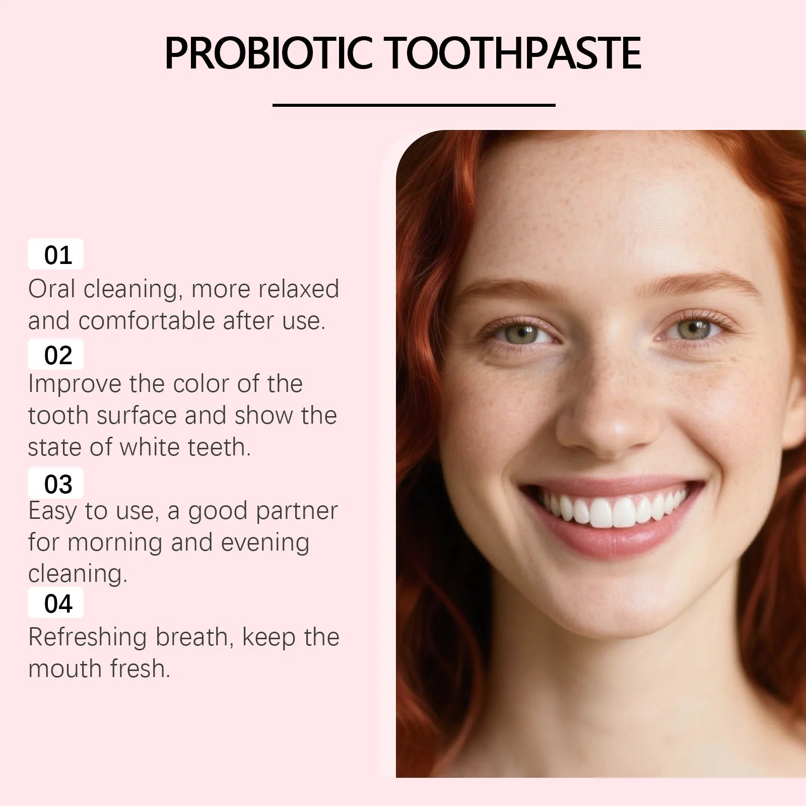 Probiotic Toothpaste Enamel Brightening Gingival Protection Refreshing Breath Teeth Cleaning Sensitive Gums Tooth Repair Paste Oasis Select