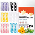 432 Colored Colloidal Acne Patch - Alcohol free, odorless, non irritating, cute star shaped acne sticker, invisible acne sticker Oasis Select 432pcs-B