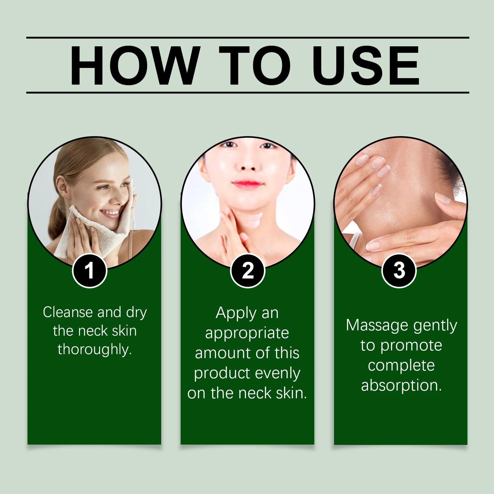 Collagen Neck Cream Anti Aging Reduces Wrinkles Lines Improve Double Chin Sagging Lifts Tightens Brighten Skin Beauty Neck Cream Oasis Select