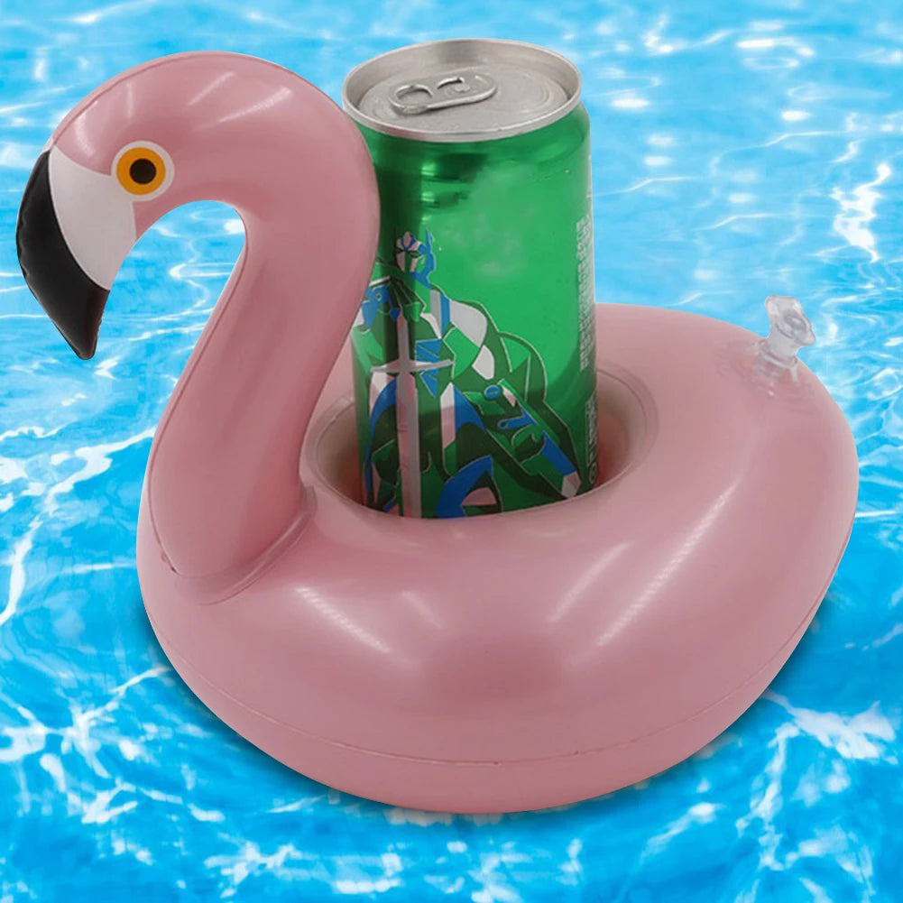 Float Beer Drink Tray Inflatable Swimming Pool Drink Cup Stand PVC Cooler Table Party Supplies for Pool Beach Swimming Oasis Select Australia