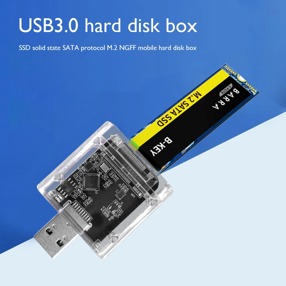 M.2 SATA SSD Enclosure USB 3.0 Gen 1 5Gbps External Case SSD Enclosure Oasis Select