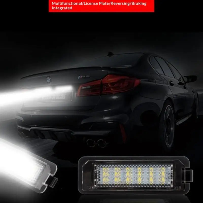 1PC Car LED License Plate Light for VW Golf 4 5 MK4 MK5 Golf4 Golf5 12V Number Plate Lamp White Oasis Select