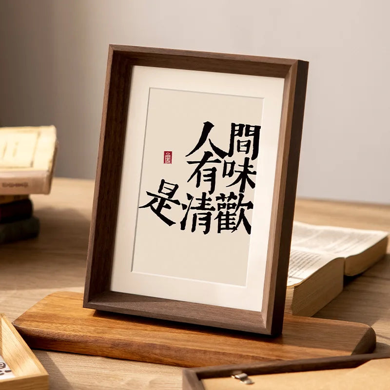 Wood Photo Frame 6 7 8 10 A4 Inch | Modern Home Décor Display