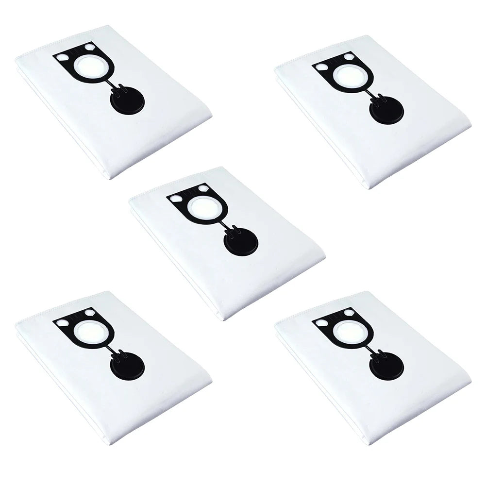 Nonwoven Fabric Vacuum Cleaner Dust Bags 5pcs for ISP For iPulse ARDL1635 Designed to Boost Dust Capacity and Suction Power Oasis Select
