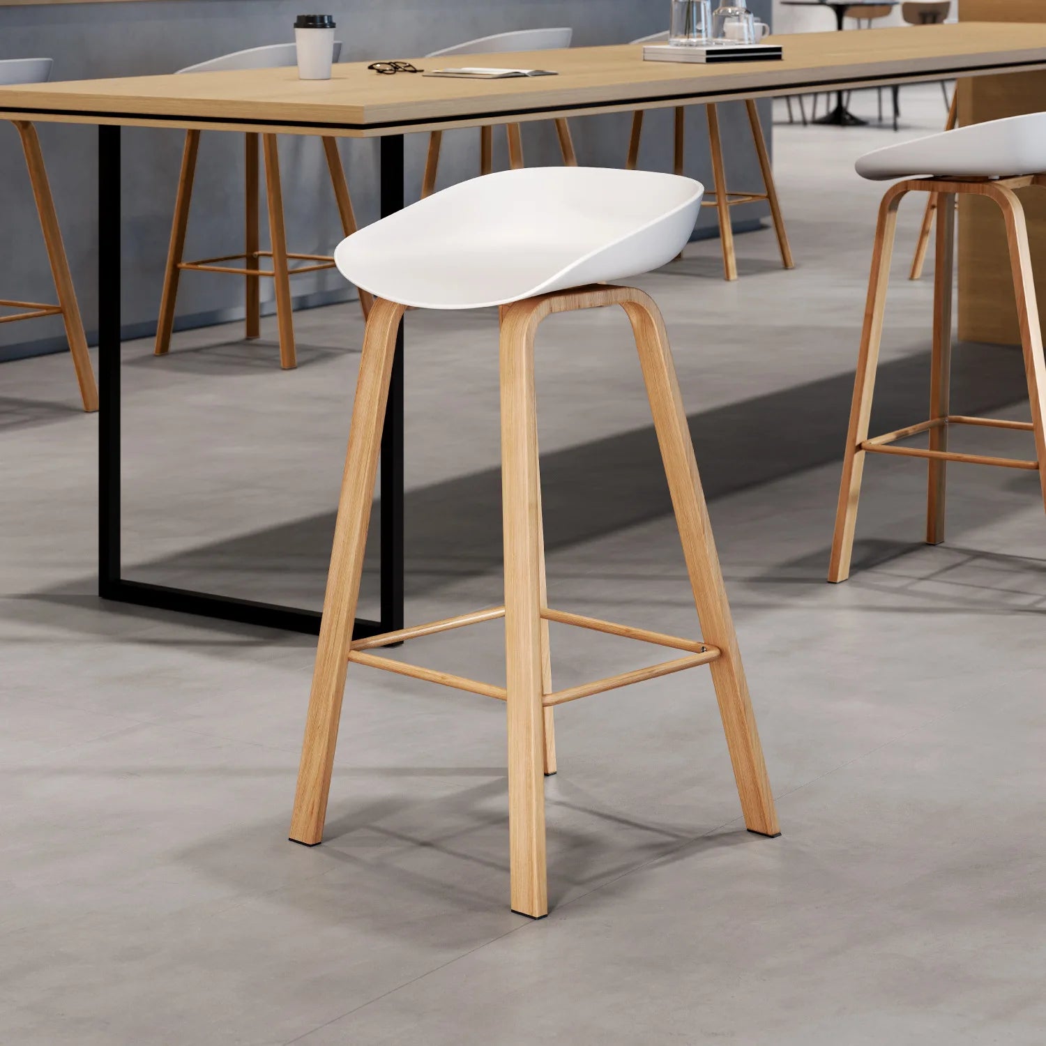 Nordic Bar Chair Modern Simple Bar Chair Wrought Iron Fashion Creative Restaurant High Stool Household Stool Front Desk Chair Oasis Select