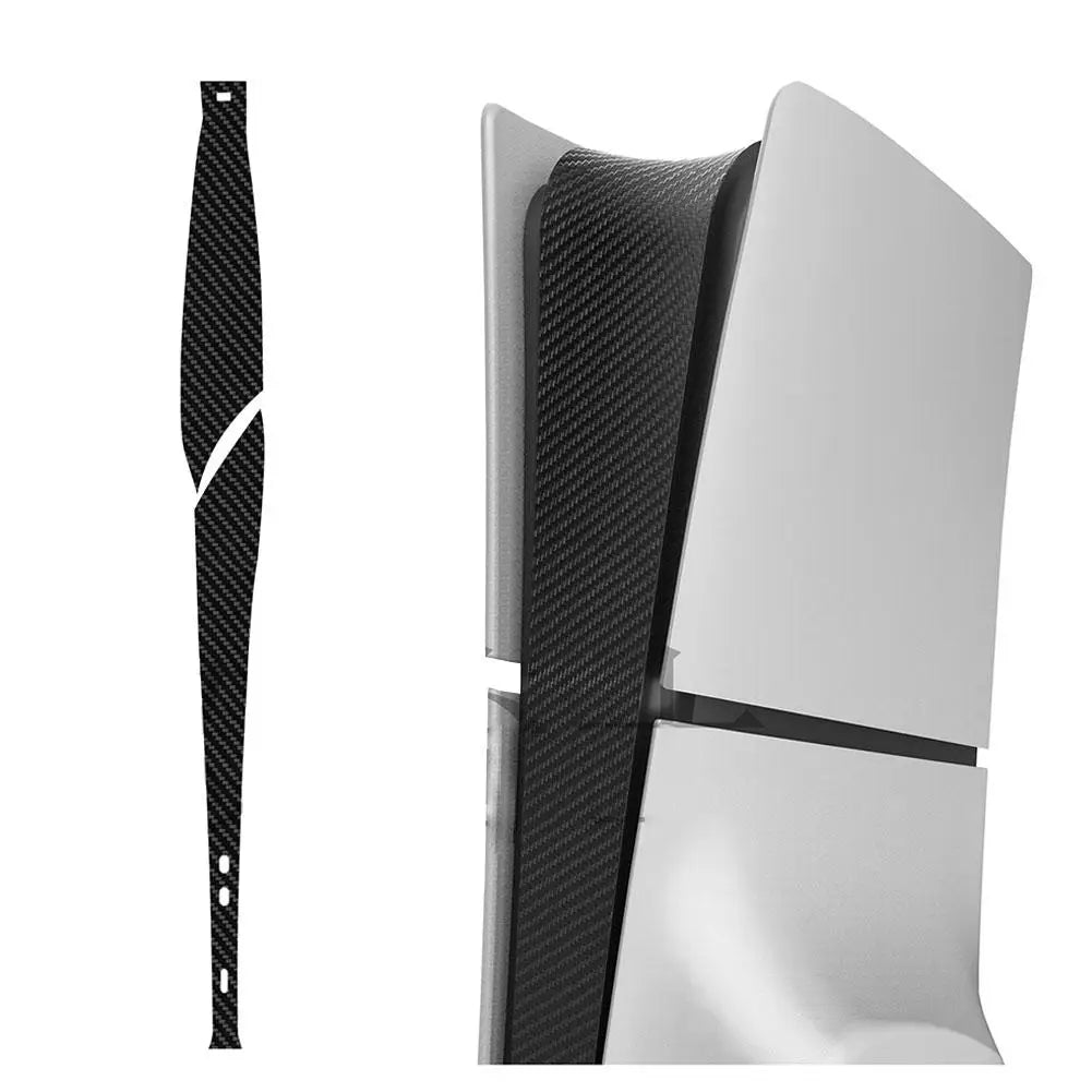 PS5 Slim Console Decal Skin Sticker – Matte & Carbon Fiber