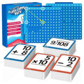 Math Fidget Toy & 288 Flash Cards Set for Kids | Ages 3+