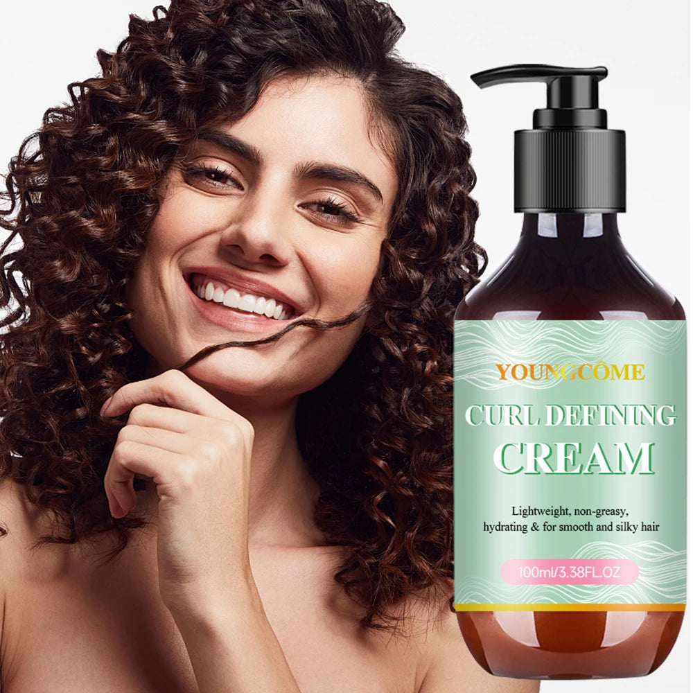 Curl Defining Cream – Anti-Frizz Moisture Lotion | 100ml