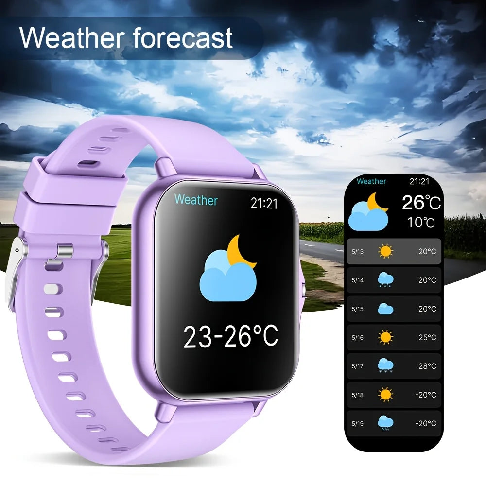 ERUN Smartwatch 1.83" Touch Display, Alexa, Silicone Strap
