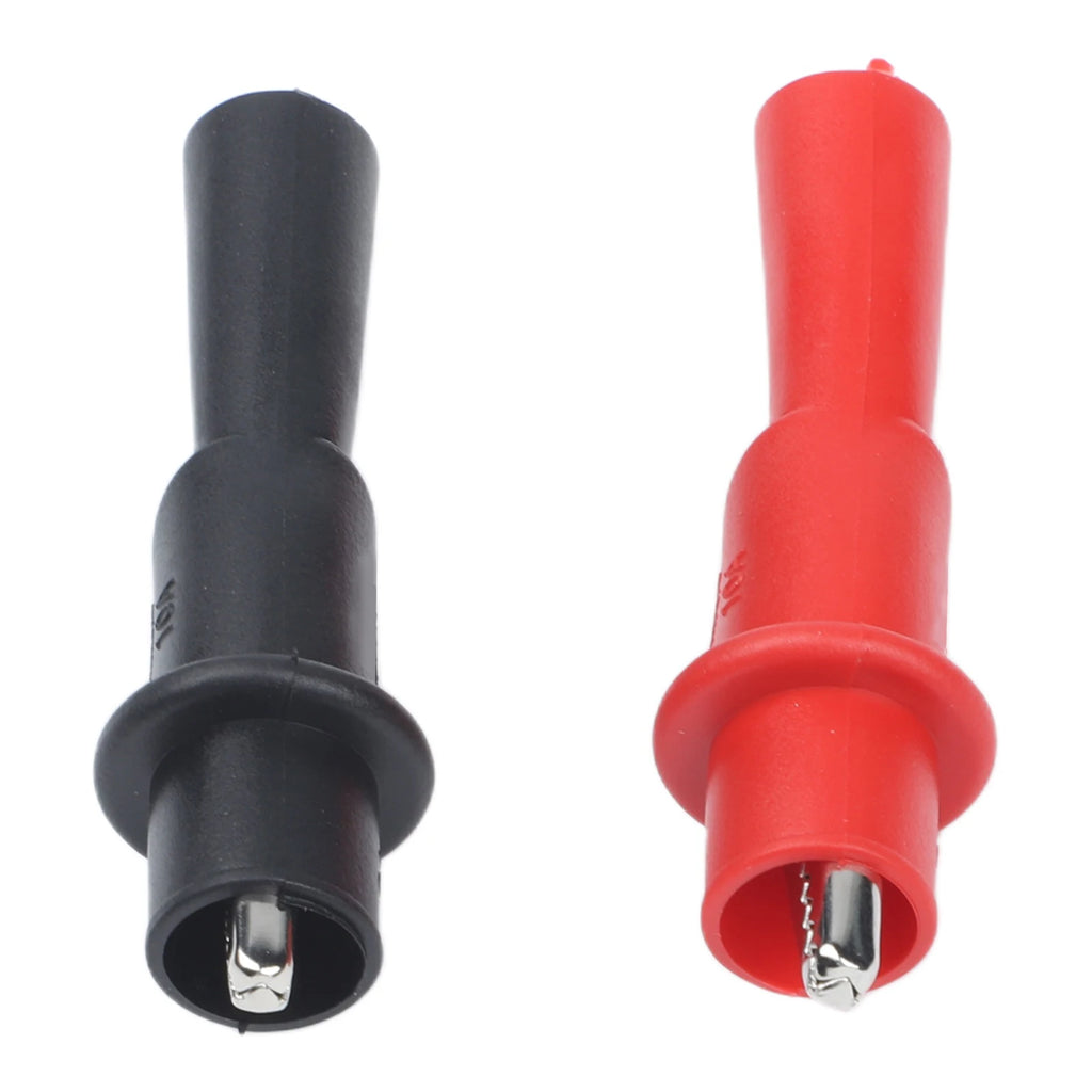 Alligator Test Clips 1000V 10A – 10mm Crocodile Clamps Red & Black Alligator Test Clips Oasis Select
