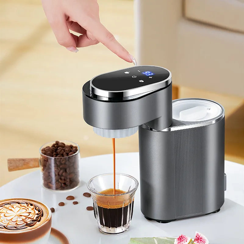 Portable Automatic Espresso & Drip Coffee Maker – Hot & Cold